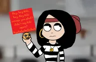 annoying_orange bandana earring fruit kiki looking_away necklace open_mouth orange orange_(fruit) question_mark skull striped_shirt text // 1200x784 // 84KB