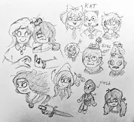 alex artist:midkyk cato coco henk kiki koos maya meta:general_fanart mymy tryn wiel // 1024x932 // 276KB
