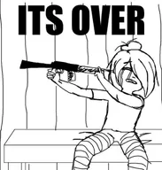 artist:unknown crying gun its_over maya meta:general_fanart suicide weapon // 1003x1055 // 91KB