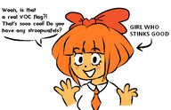 arrow english_text looking_at_viewer meme meta:general_fanart milktag_(proper) mymy parody speaking speech_bubble unknown_artist // 898x581 // 49KB