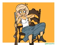 artist:mrasianpie coco goonbait gun // 2050x1600 // 229KB