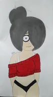 color goonbait looking_at_viewer maya meta:general_fanart sketch // 1280x2328 // 357KB
