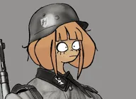 artist:Cuauhtli meta:rijkskunst mymy national_socialism nazi nazi_outfit soldier ss ss_bolts uniform wolfsangel // 1200x867 // 79KB