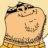 artist:rot coco coco_jak glasses holding_laughter looking_up meta:ias meta:rijkskunst stubble transparent_background variant:childut // 524x516 // 13KB