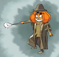 artist:yosack_jaki glasses gun hat meta:general_fanart meta:rijkskunst milktag_(proper) mymy orange_hair sille_willem sunglasses // 1377x1314 // 157KB