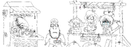 artist:huwabag coco jew maya mymy tagme variant:agugu // 4300x1550 // 1.9MB