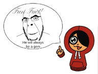 black_hair cobson english_text exclamation_mark glasses green_eyes hoodie maya mouth_open peeb_in_hoodie text variant:peeb white_void // 591x448 // 109KB