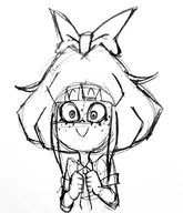 artist:rodscorpion excited meta:general_fanart mymy sketch // 2095x2435 // 652KB
