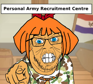 mymy niggerwiggle personal_army_recruitment pointing variant:feraljak // 1013x914 // 261KB
