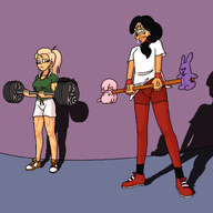 artist:bob coco confused deadlift maya meta:rijkskunst muscles muscular sisa strained_expression workout // 1177x1176 // 63KB