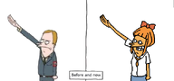 bow drawing english_text meme meta:general_fanart mymy nazi nazi_armband nazi_salute nazi_soldier nazi_symbol sieg_heil smiling swastika text tie // 640x299 // 48KB