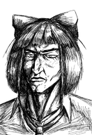 artist:oekakigod black_and_white head manly meta:rijkskunst mymy niggerwiggle // 1000x1450 // 1.3MB