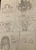 crying dialogue laughing mad massa maya meta:general_fanart mymy nervous scared shocked smug // 1547x2138 // 826KB