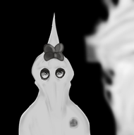 bow cross eyelashes fire grayscale kkk mask mymy tagme unknown_artist // 1853x1874 // 440KB