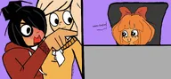 artist:theairpuri64763 coco maya meme meta:general_fanart mymy tagme // 2039x945 // 479KB