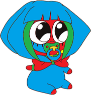 binky blue_eyes bow colorjak meta:rijkskunst mymy tagme variant:agugu white_void // 533x552 // 68KB