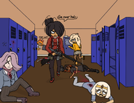 blood cato cleo coco dead drawing dutch_text gun kiki maya meta:rijkskunst mymy running_away schoolocaust vera weapon // 1100x850 // 397KB