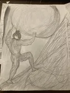 boulder drawing maya meme meta:general_fanart photo sisyphus sketch stone tired // 4032x3024 // 3.4MB