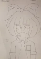 black_and_white mazutnrs_(artist) meta:general_fanart mymy niggerwiggle paper pencil windmill // 2711x3902 // 1.8MB
