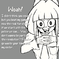 artist:brim looking_at_viewer meta:general_fanart mymy niggerwiggle parody warioware // 974x975 // 139KB