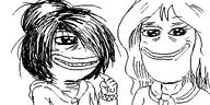 artist:oekakigod coco frog looking_at_viewer maya meta:rijkskunst oekaki // 500x250 // 57KB