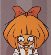 :p blush bow chair freackles mymy needs_dutch_tag niggers orange_hair pocket shirt_pocket tie tongue tongue_out vera's_office // 215x230 // 34KB