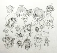 adam cleo coco maya meta:general_fanart milktag_(beta) mymy ravi soei unknown_artist yfke zoey // 3279x3000 // 1.6MB