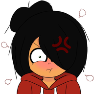 angry blushing maya meta:general_fanart // 1600x1600 // 586KB