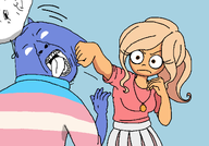 ack coco discord punching smug subvariant:troonjak tranny trans_flag variant:bernd variant:coco_punching wojak // 1183x825 // 69KB