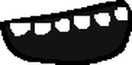 bodypart teeth template transparent_background variant:soymy // 91x45 // 551