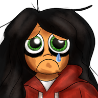 big_eyes crying drawing frown looking_at_viewer maya meme meta:general_fanart milktag_(proper) sad sad_spongebob_(meme) tear // 1000x1000 // 727KB