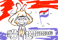 fists flag meta:general_fanart mymy netherlands smug // 1000x690 // 279KB