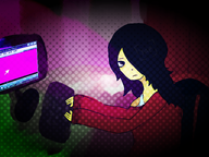 artist:su0mi8944 computer keyboard looking_at_viewer maya text // 4096x3072 // 8.4MB