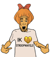 food i_heart mymy ongezellig open_mouth orange_skin stubble variant:shirtjak wig // 618x700 // 124KB