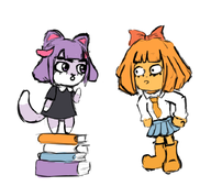 artist:ffelirovich books cat furry hands_on_hips meta:general_fanart mymy // 733x647 // 219KB