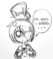artist:rodscorpion blush english_text maya meta:general_fanart not_looking_straight pencil_(medium) speech_bubble text text_bubble undershirt wifebeater // 2268x2532 // 1.1MB