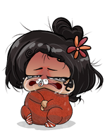 binky crying flower maya plush_body sad socks subvariant:mayagugu tears unknown_artist variant:agugu // 1554x1998 // 1.0MB