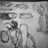 artist:whoo_ooisthis coco comic english_text fighting maya meta:general_fanart mymy // 1080x1080 // 480KB