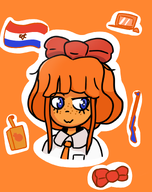 artist:slabamongus bow computer_mouse cumputer dutch_flag gun laptop meta:general_fanart milktag_(proper) mymy nerf_gun stroopwafelsap voc // 1280x1620 // 652KB