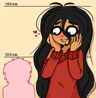 artist:mrcarhyla height_chart maya // 1382x1407 // 141KB