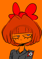 milktag_(omaga) mymy nazi nazi_outfit niggerwiggle orange_background tagme unknown_artist // 350x499 // 54KB