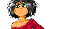 artist:oekakigod color green_eyes maya meta:rijkskunst oekaki // 500x250 // 73KB