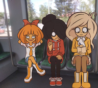 coco maya milktag_(beta) mymy niggerwiggle tagme Train trio // 3344x3016 // 8.5MB