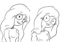 black_and_white coco looking_at_viewer meta:general_fanart sketch // 2480x1748 // 615KB