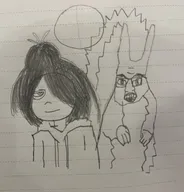 drawing maya meta:ias subvariant:squirreljak variant:feraljak // 1080x1125 // 102KB