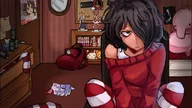 artist:komkor blobfish discord hatsune_miku hello_kitty K-on maya meta:general_fanart mobile_phone monster_energy_drink squid tranime variant:peeb // 800x451 // 67KB