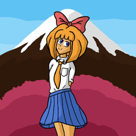 artist:bigzig drawing looking_at_viewer meta:general_fanart mountain mymy niggerwiggle outside // 1200x1200 // 611KB