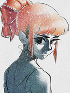 artist:bombsahoy drawing hair_bun meta:general_fanart mymy niggerwiggle // 1200x1600 // 4.4MB