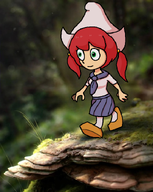 color drawing fisheye_(drawfag) green_eyes meta:rijkskunst nature smurf tryn walking // 1114x1396 // 602KB