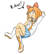 dialogue juicebox looking_at_viewer meta:general_fanart mymy smiling // 670x728 // 217KB